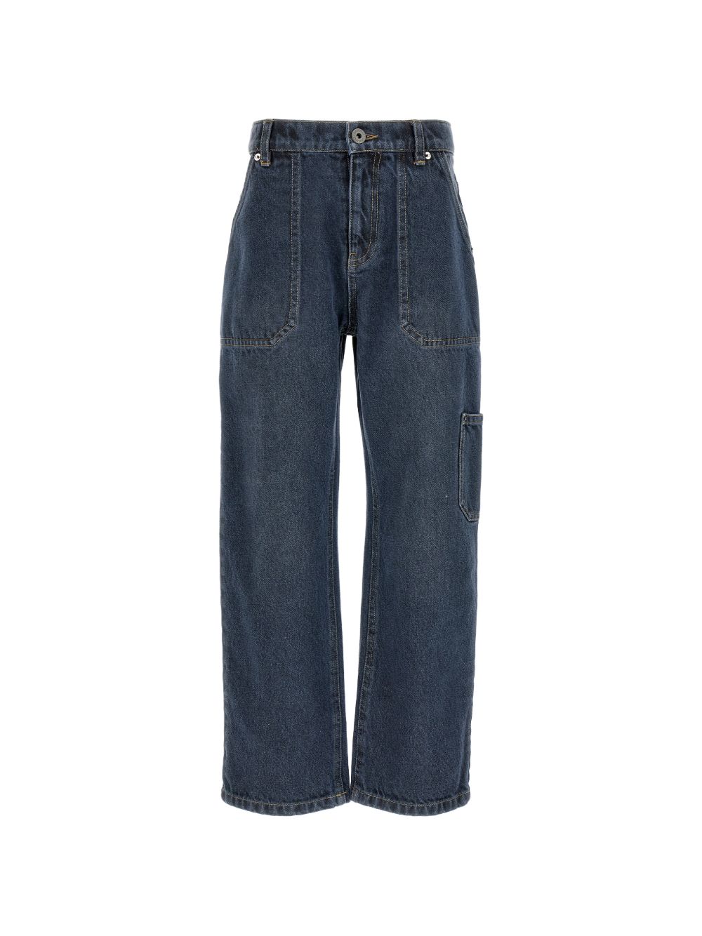 Pant.lungo denim Blue fog HUP096L0E37 40504 MOSCHINO KIDS 