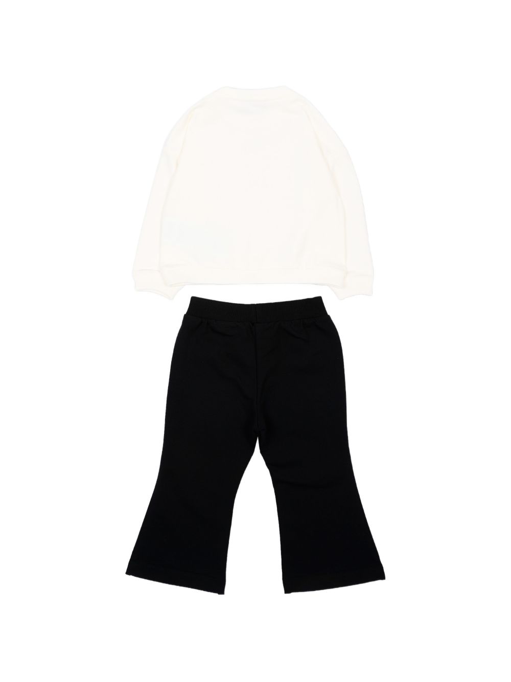 Felpa+pantalone Cloud/black MDK03GLDA63 83933 MOSCHINO KIDS 
