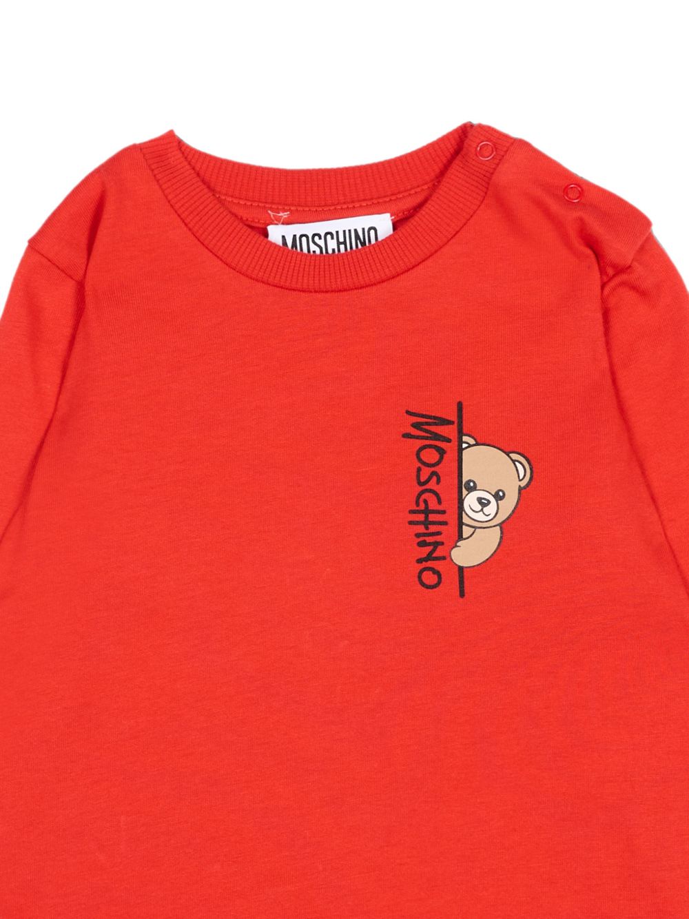 Blusa m/l Poppy red MNO014LAA58 50109 MOSCHINO KIDS 