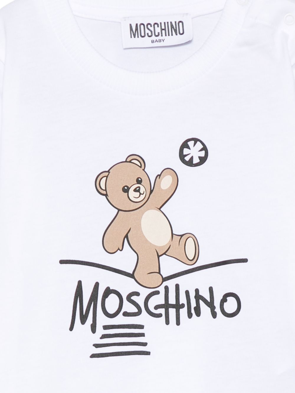 Blusa m/l Bianco ottico MOO014LAA20 10101 MOSCHINO KIDS 