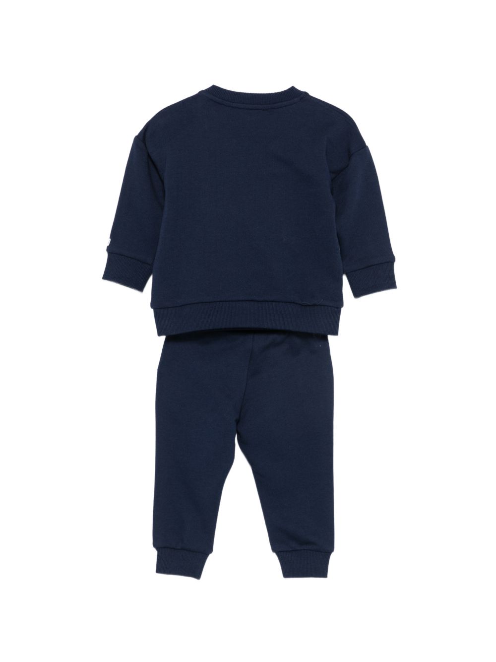 Felpa+pantalone Blu navy MUK05VLCA93 40016 MOSCHINO KIDS 