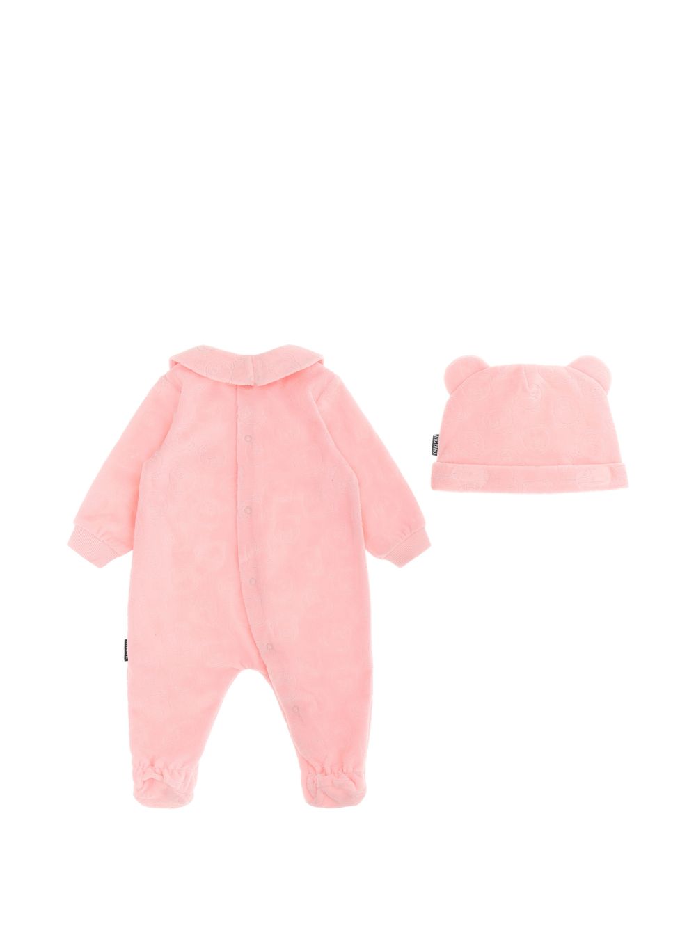 Tutina+berretto Sugar rose MUY09ELGB12 50209 MOSCHINO KIDS 