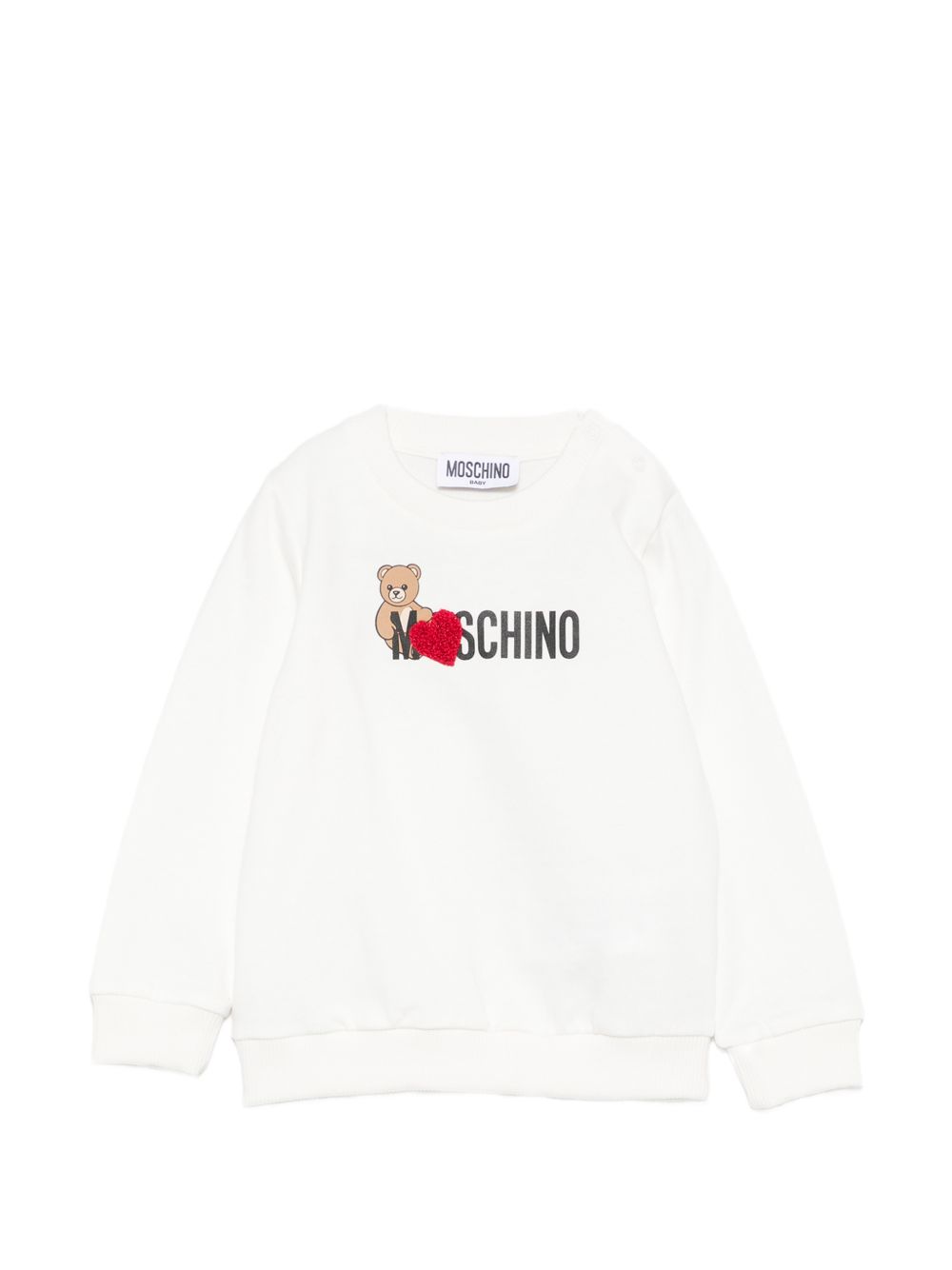 Girocollo m/l Cloud MHF02KLCA40 10063 MOSCHINO KIDS 
