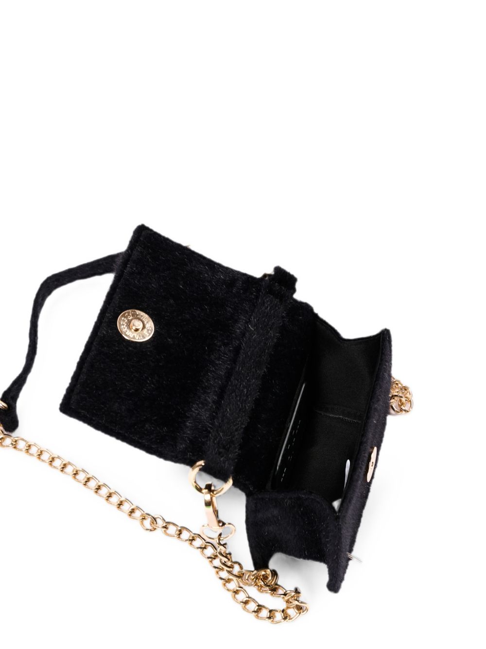 Eco Leather Bag Girl Nero F6MSJGBA179 110 MSGM KIDS 