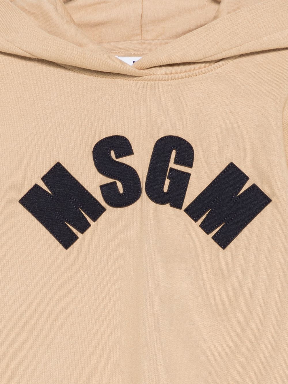 Hoodie Girl Camel incense F6MSJGHS097 MS030 MSGM KIDS 