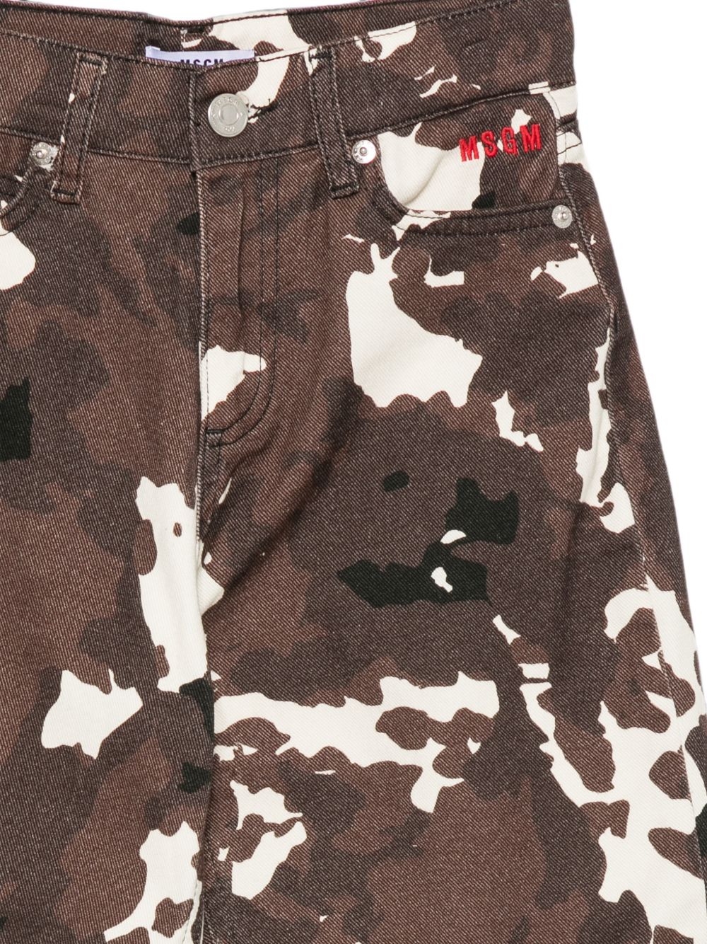Gabardine Pants  Girl Pony F6MSJGPA053 MS097 MSGM KIDS 
