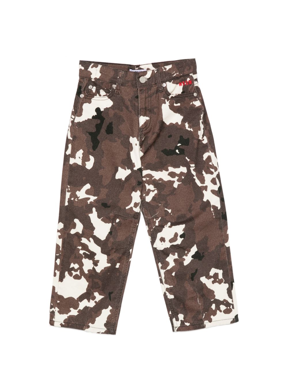 Gabardine Pants  Girl Pony F6MSJGPA053 MS097 MSGM KIDS 