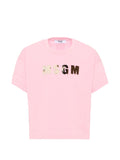 Boxy Jersey T-Shirt Girl Pink nectar