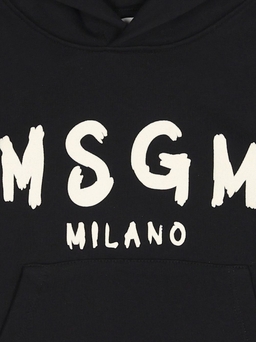 Hoodie  Unisex Nero F6MSJUHS011 110 MSGM KIDS 