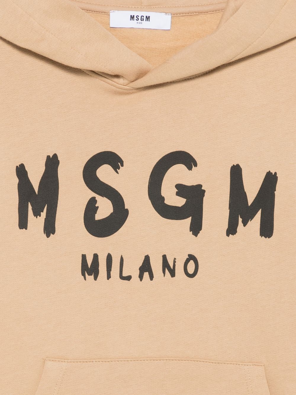 Hoodie  Unisex Camel incense F6MSJUHS011 MS030 MSGM KIDS 