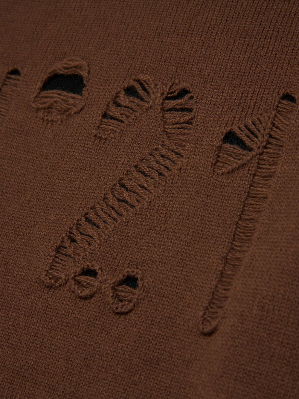Maglione in Lana Chocolate Brown N210DDN0547 0N721 N21 KIDS 