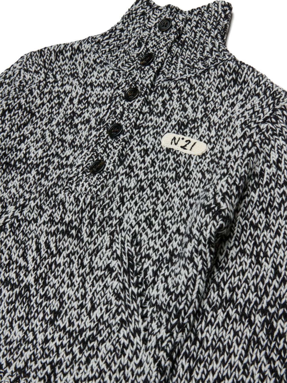 Maglione in Lana Nero N210DNN0545 0N900 N21 KIDS 