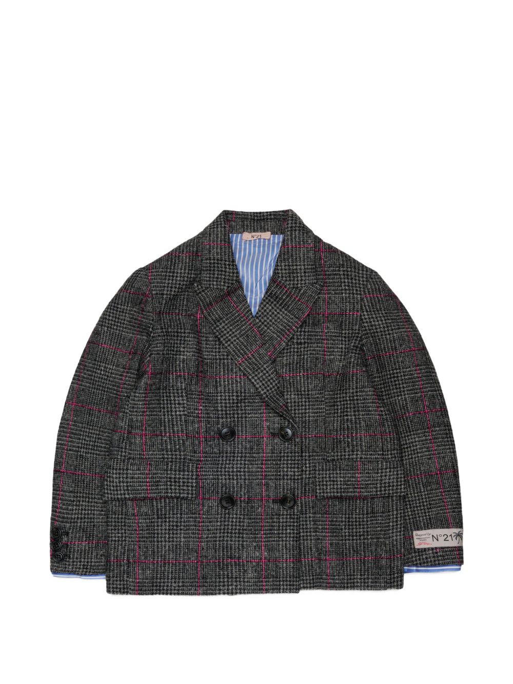 Giacca in Lana Dark Grey Melange N210EVN0525 0N926 N21 KIDS 