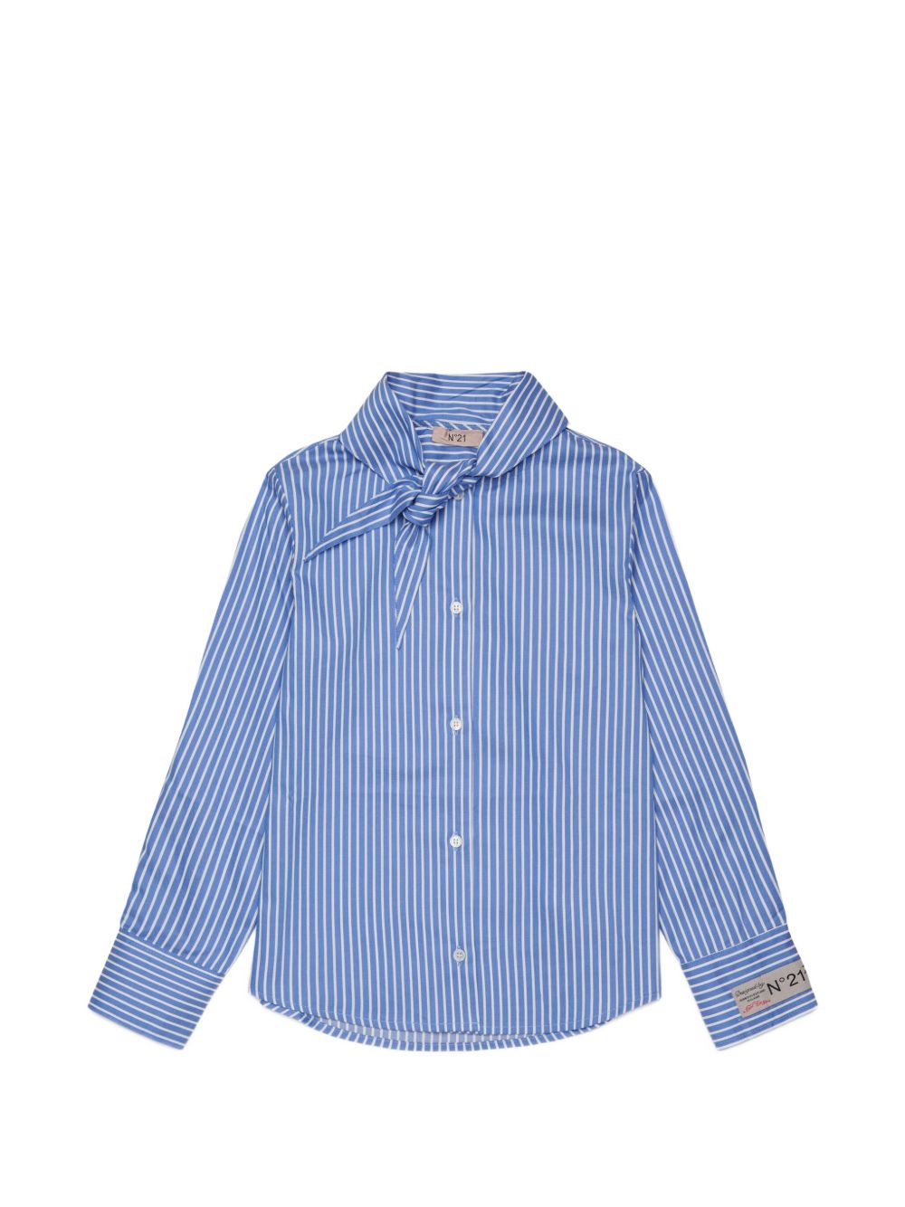 Camicia Light Blue+White N210FDN0518 0N809 N21 KIDS 