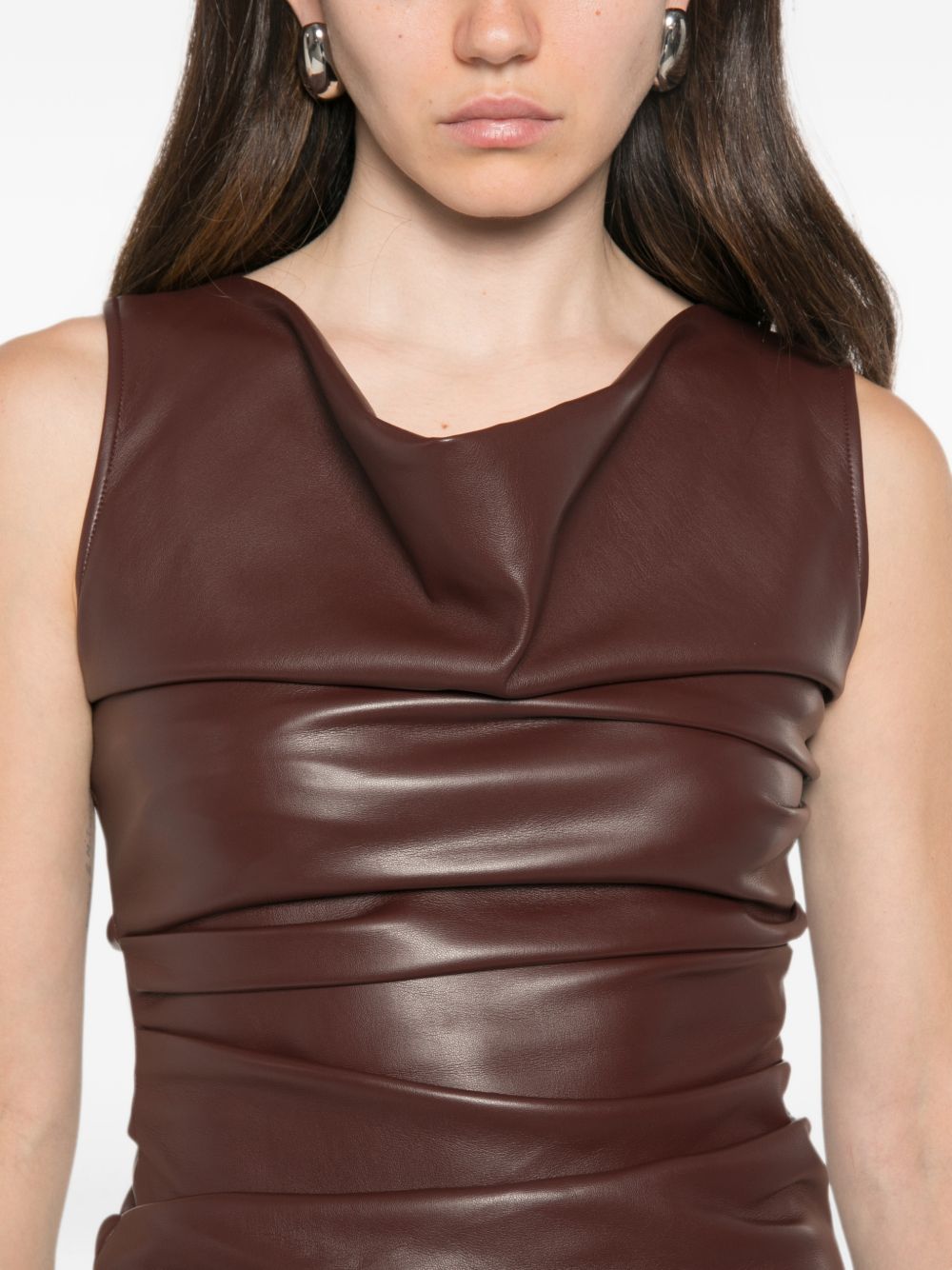 Camicia WOOD BROWN 8C0113E005 B887 PATRIZIA PEPE 