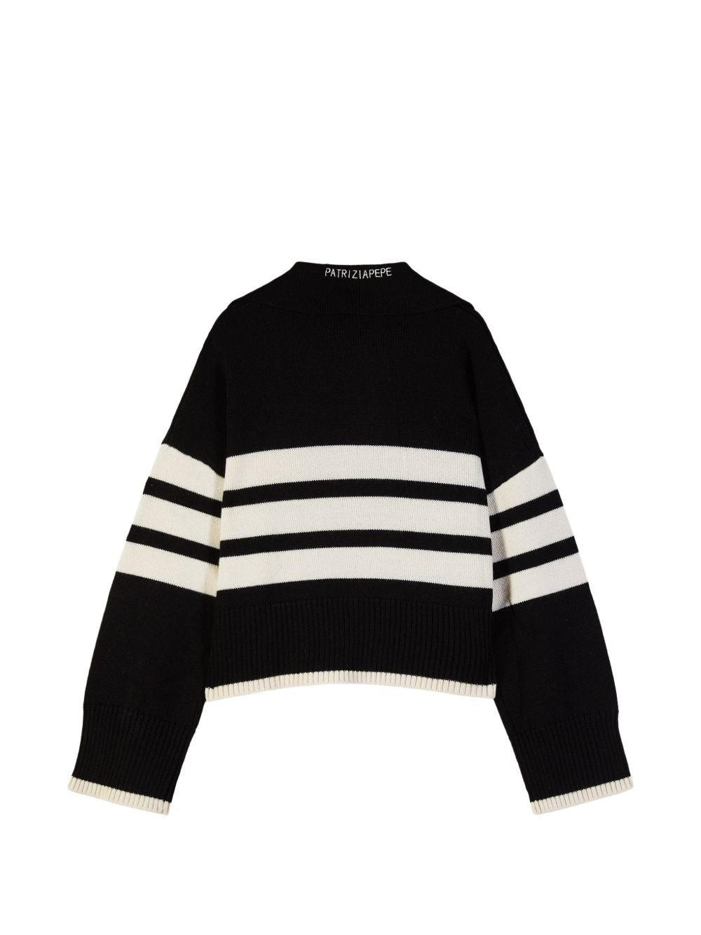 Maglia NERO/BIANCO 8K0086K282 J518 PATRIZIA PEPE 