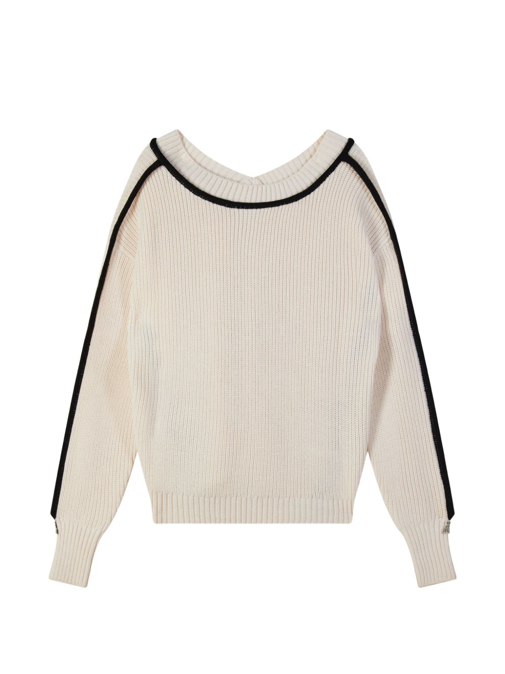 Maglia WOOLY WHITE /NERO 8K0312KK006 J517 PATRIZIA PEPE 