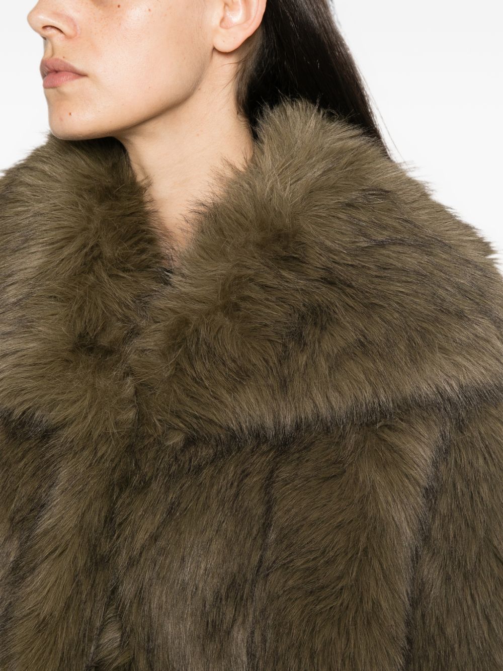 Giubbotto GREEN BAYLAGE FUR 8O0016E0002 G640 PATRIZIA PEPE 