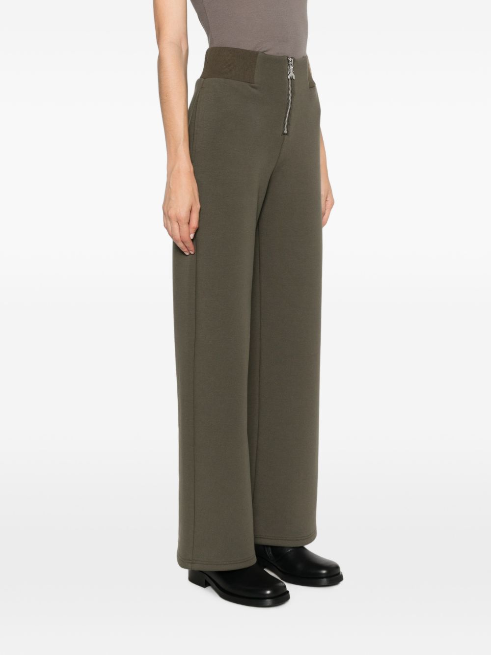Pantaloni Mysterious Green Mel 8P0469J0044 G643 PATRIZIA PEPE 