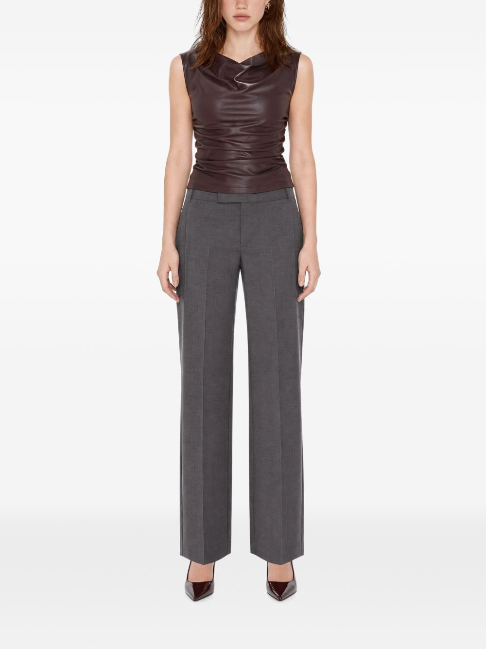 Pantaloni Gray Flannel 8P0535C0250 S796 PATRIZIA PEPE 