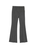 Pantalone con piega grigio