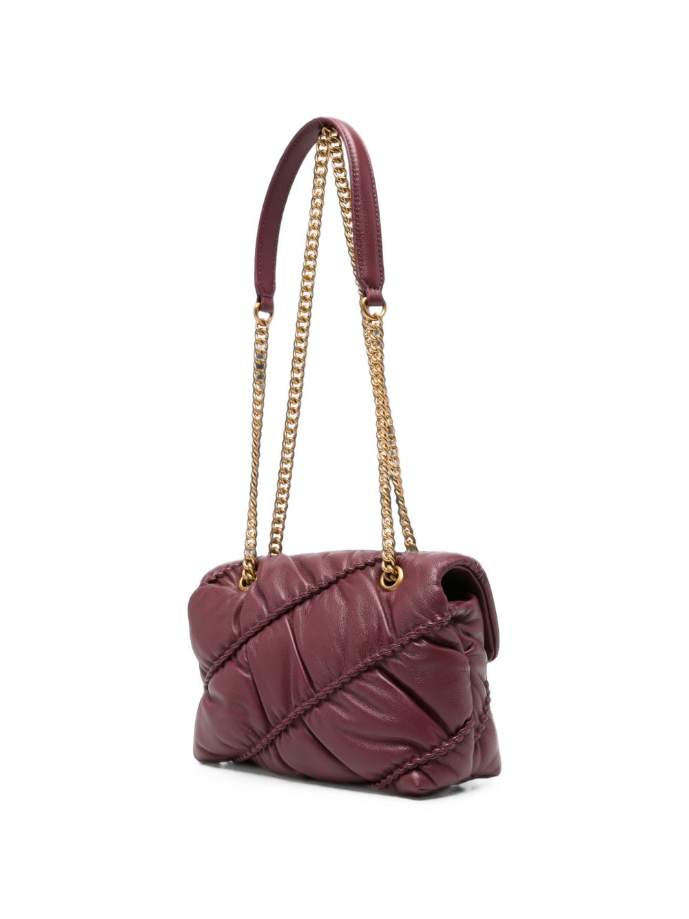 love puff crinckle mini 107162A0F2 WW5Q PINKO 