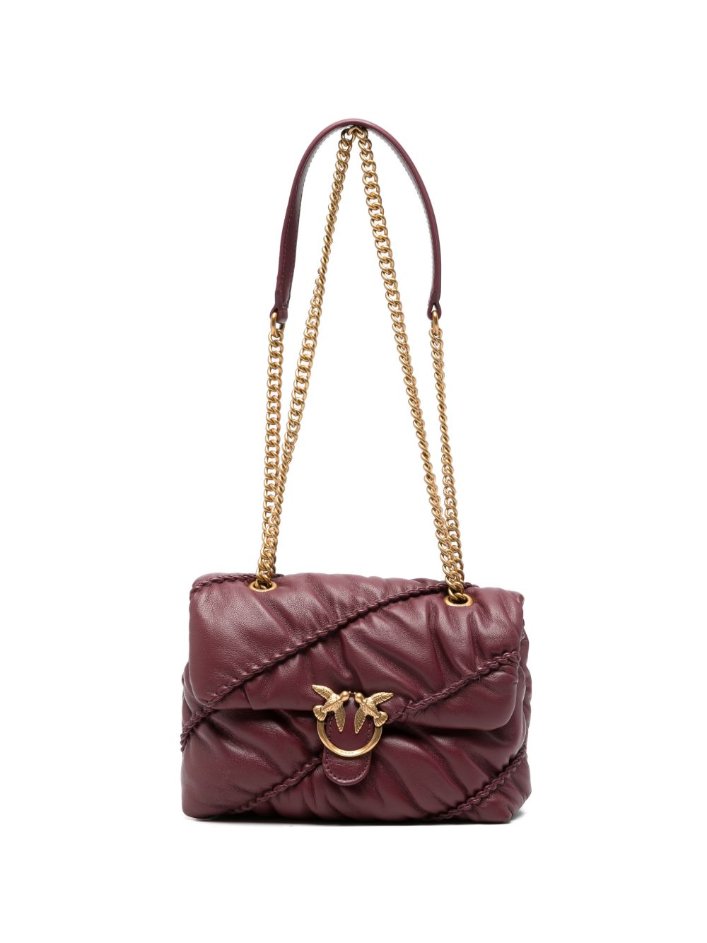 love puff crinckle mini 107162A0F2 WW5Q PINKO 