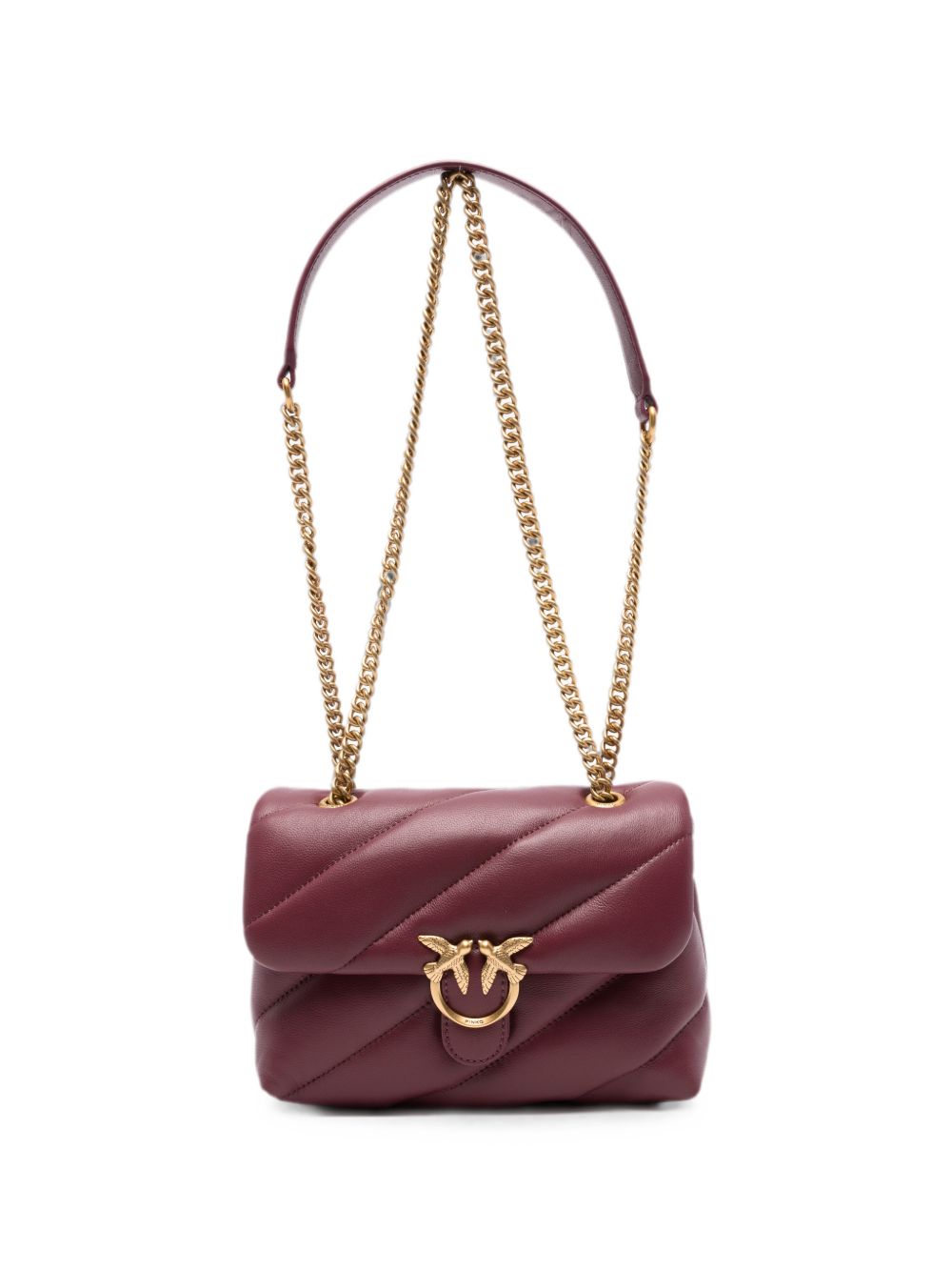 love puff mini 107617A0F2 WW5Q PINKO 