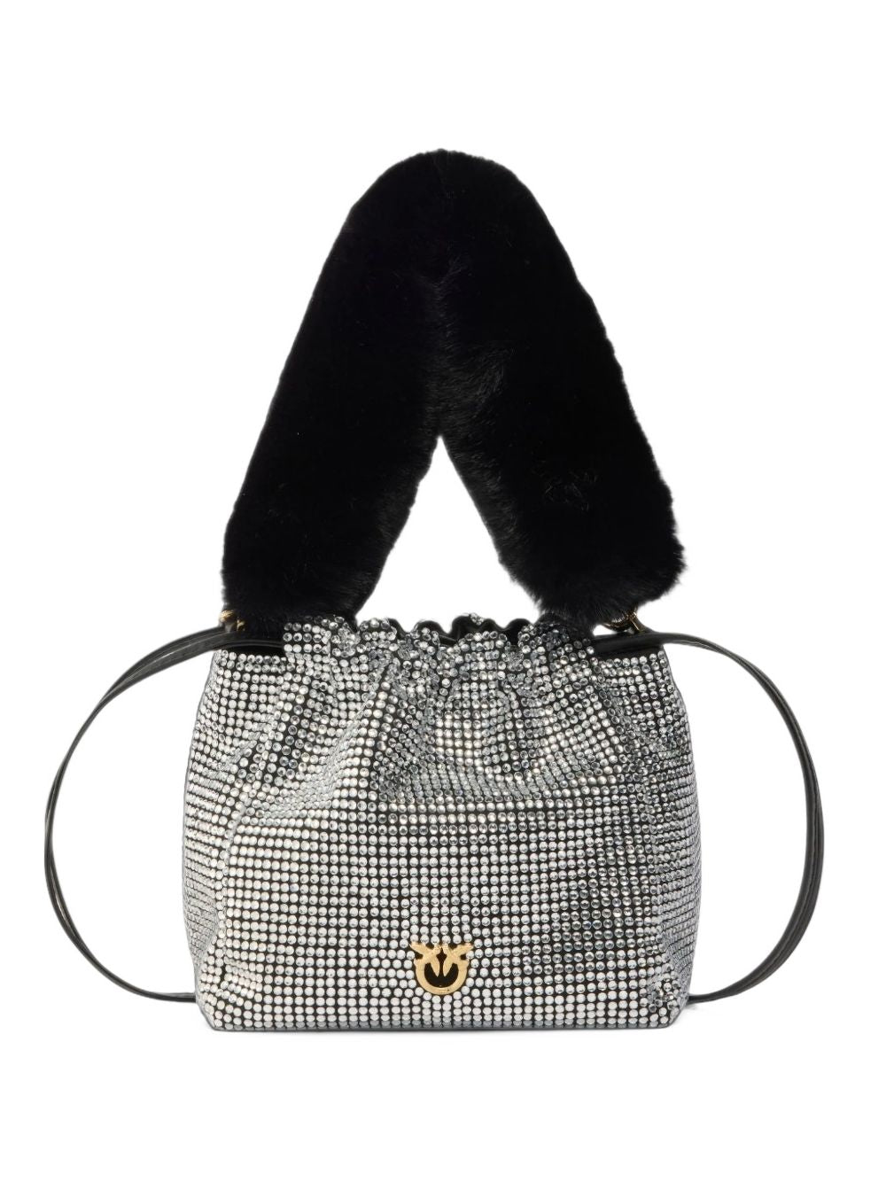 pouch full strass 107635A3M9 Z99Y PINKO 
