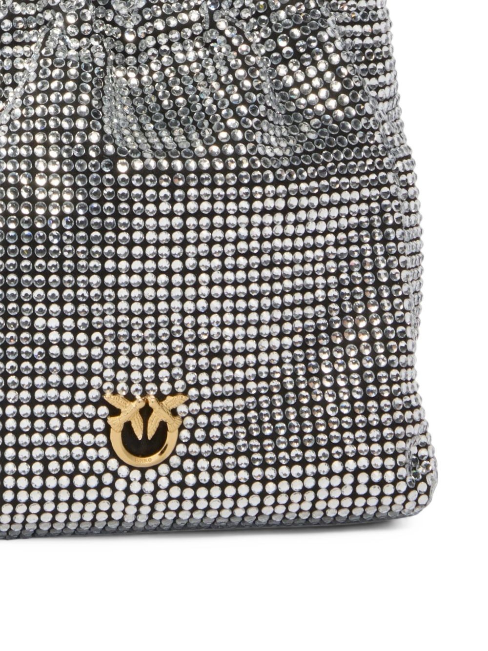 pouch full strass 107635A3M9 Z99Y PINKO 