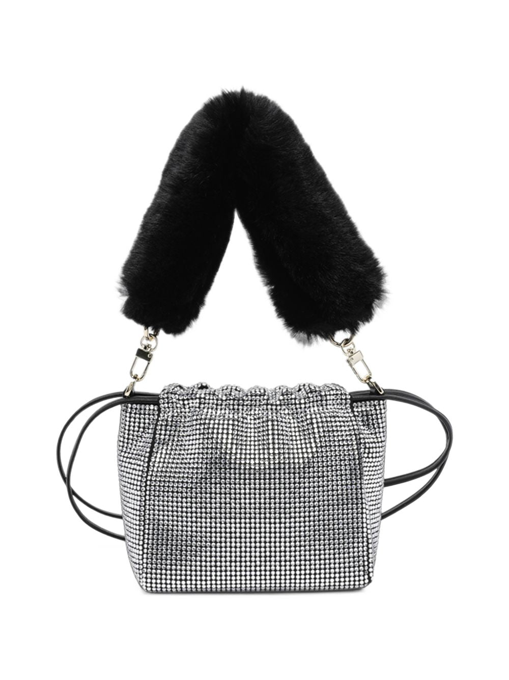 pouch full strass 107635A3M9 Z99Y PINKO 