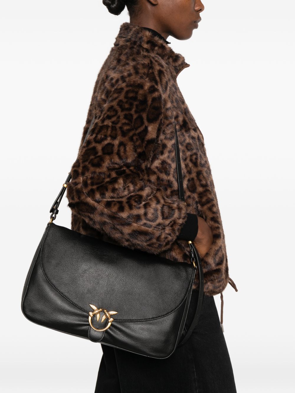 love satchel big 107915A3LW Z99Q PINKO 