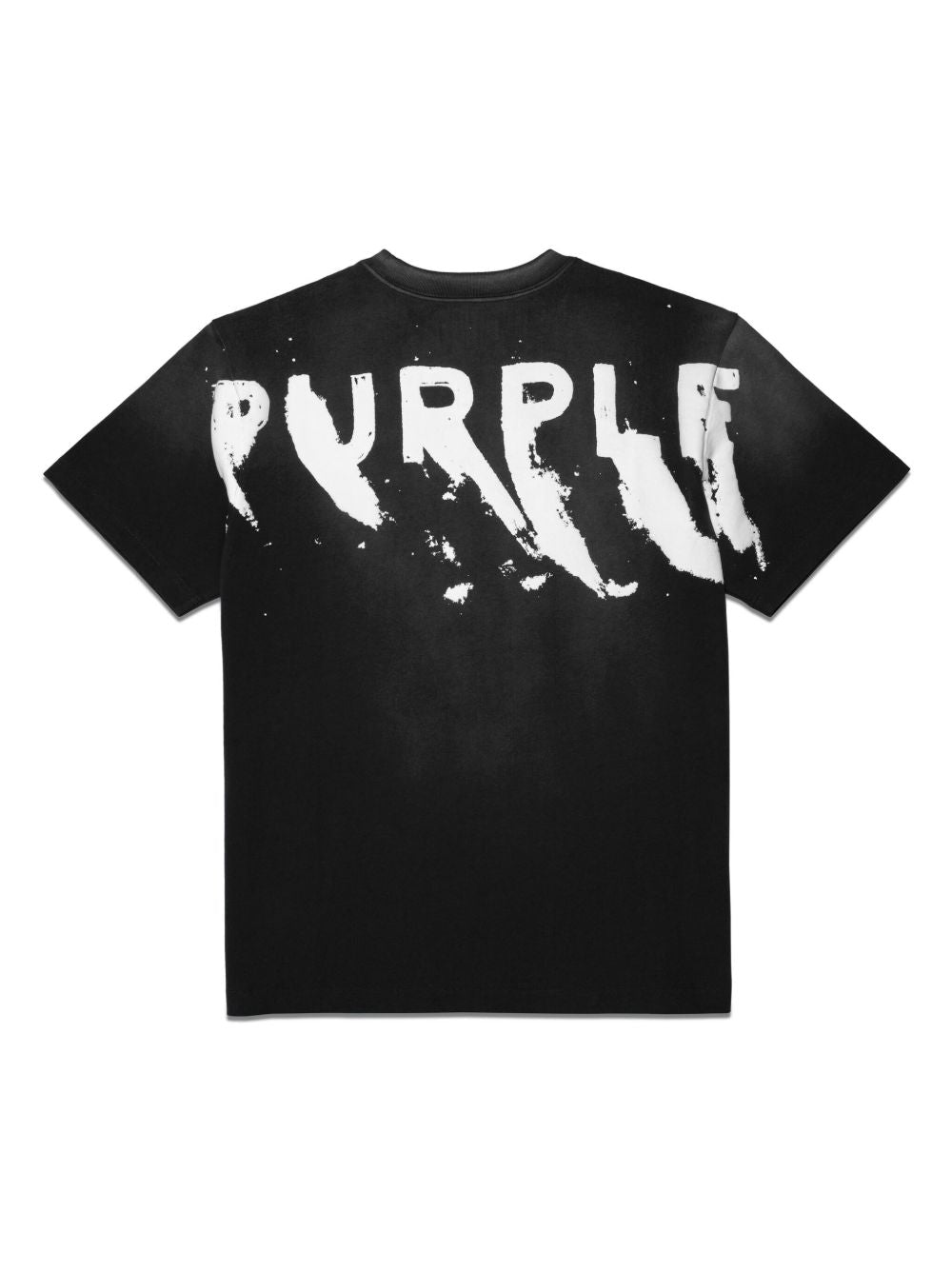 Heavy Jersey Ss Tee Black P117HJBB423 BLACK PURPLE BRAND 