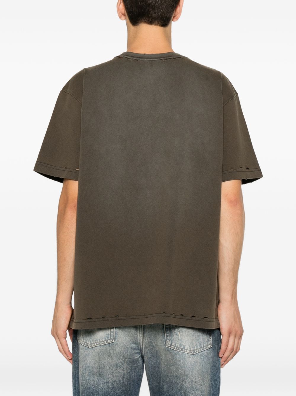 Hwt Jersey Ss Tee Black P117HWBR326 BLACK PURPLE BRAND 