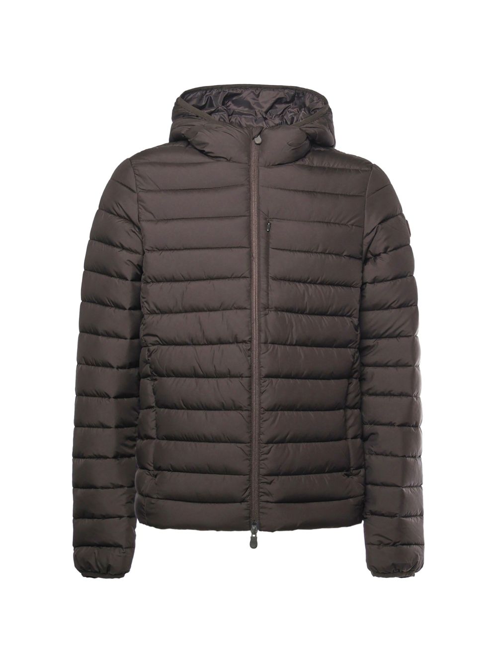 Hooded jacket Brown black D31273MMIRO21 40009 SAVE THE DUCK 