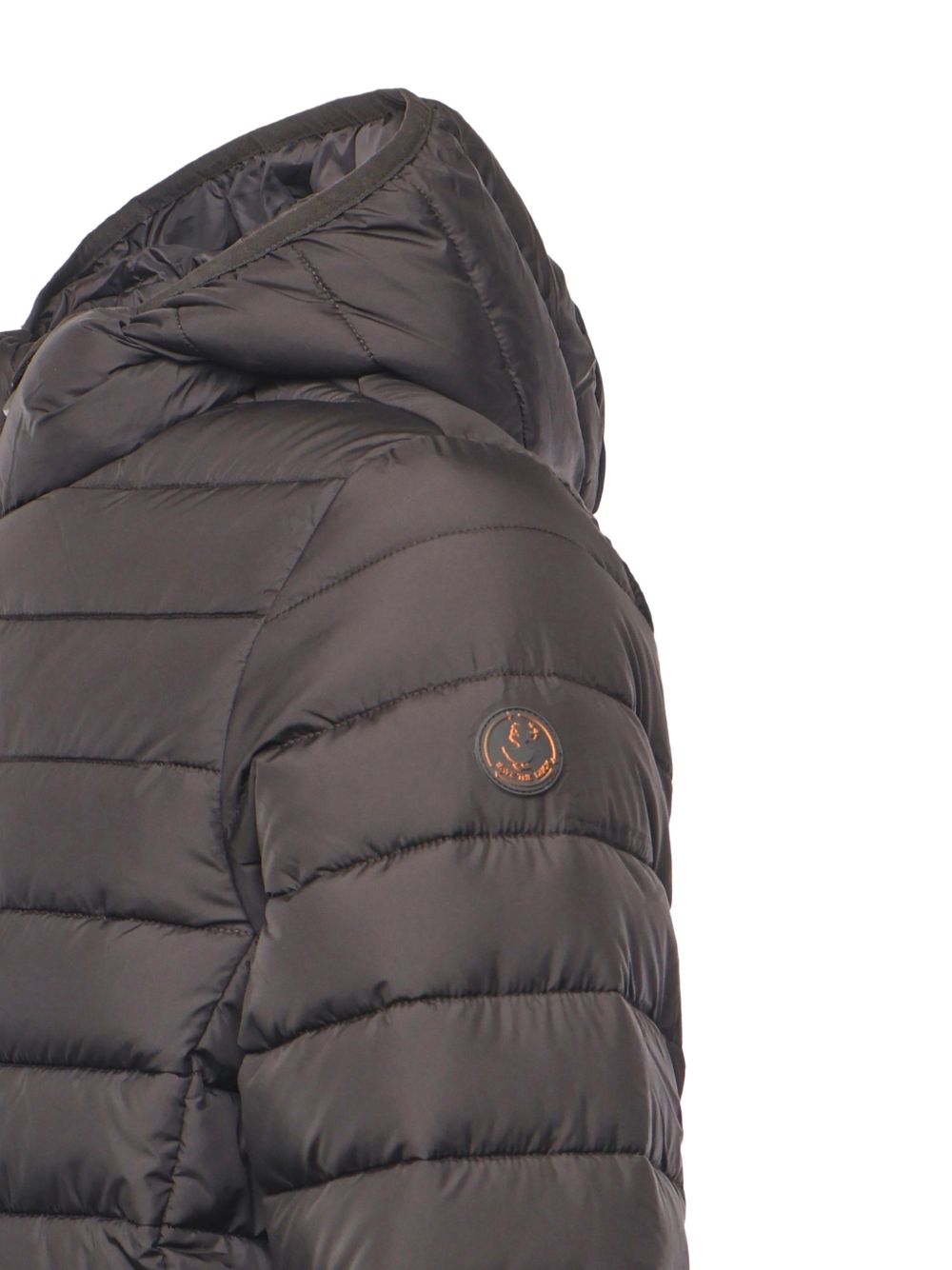 Hooded jacket Brown black D31273MMIRO21 40009 SAVE THE DUCK 