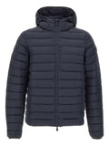 Hooded jacket Blue black