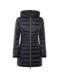 Hooded coat Black