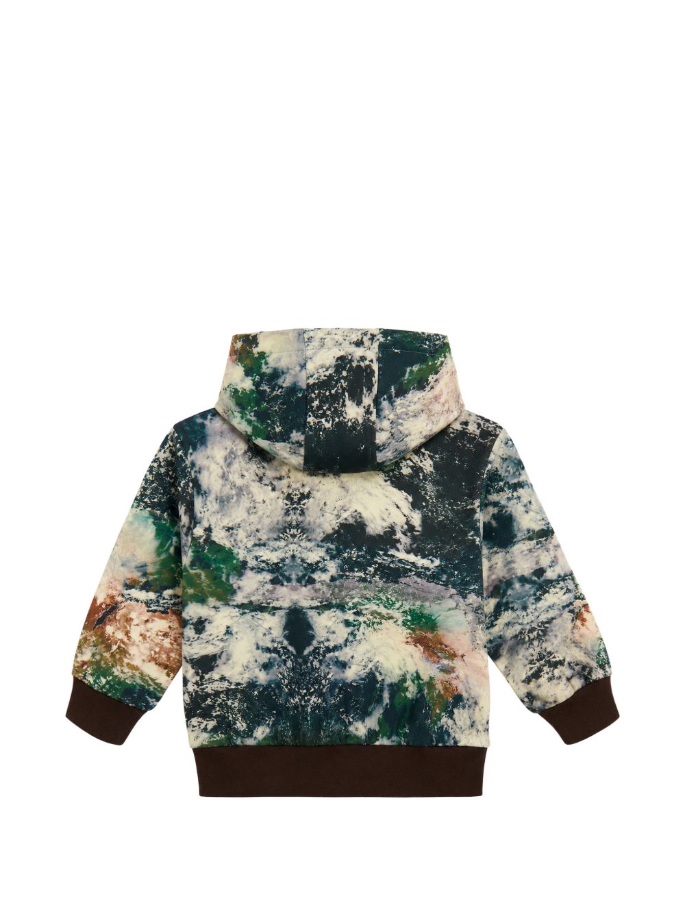 Felpa con stampa astratta multicolor TZ4R10Z3959 999MC STELLA MCCARTNEY KIDS 