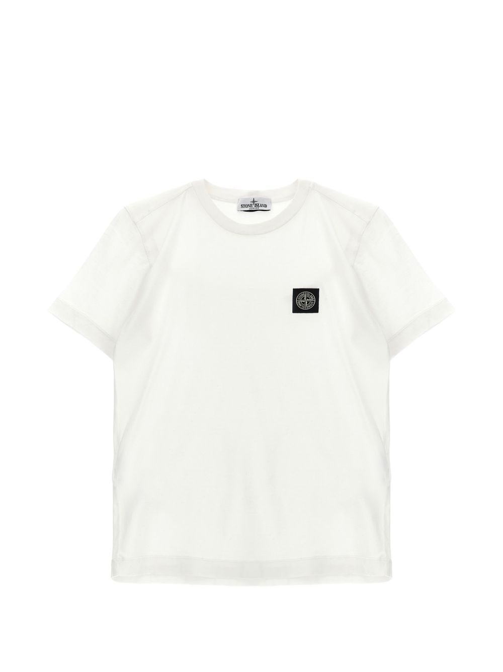 T-shirt White L2S162100003S0047 V0001 STONE ISLAND KIDS 