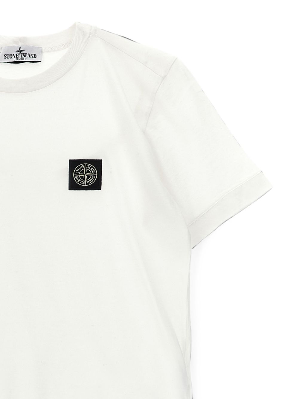 T-shirt White L2S162100003S0047 V0001 STONE ISLAND KIDS 