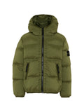 Giubbotto vera piuma rds Military green
