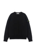 Maglione con applicazione nero