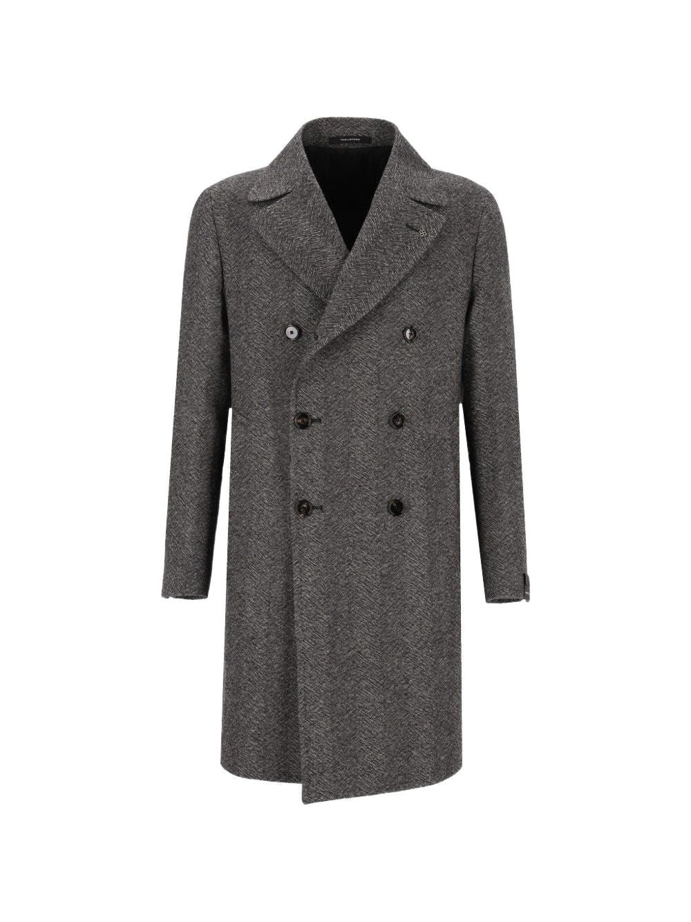 Cappotto in Lana Vergine Nero ARDENTRA350001 N5051 TAGLIATORE 