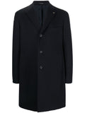 Cappotto in Lana Vergine Blu