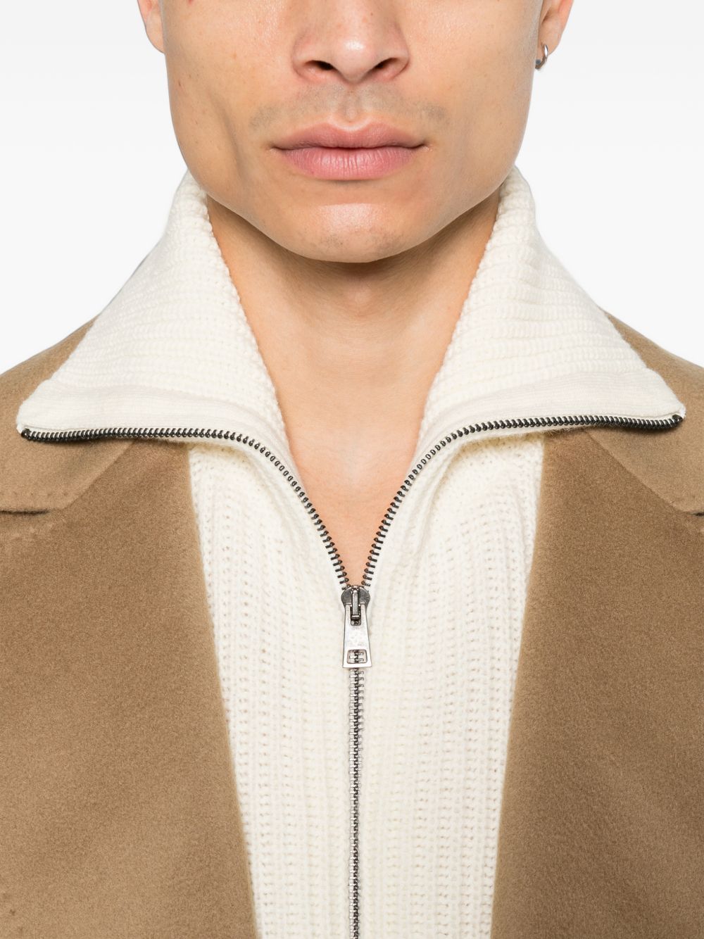 Cardigan in Lana Panna DUNDRETAIPWI2602 1 TAGLIATORE 