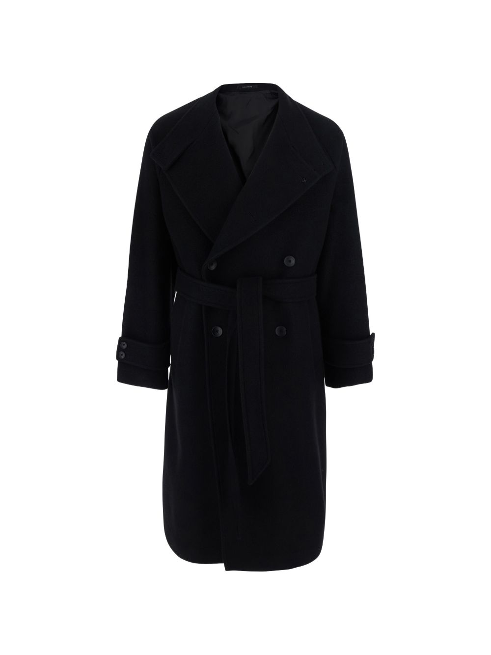 Cappotto in Lana Nero HERON770116 N3523 TAGLIATORE 