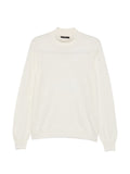 Maglia in Lana Vergine Panna