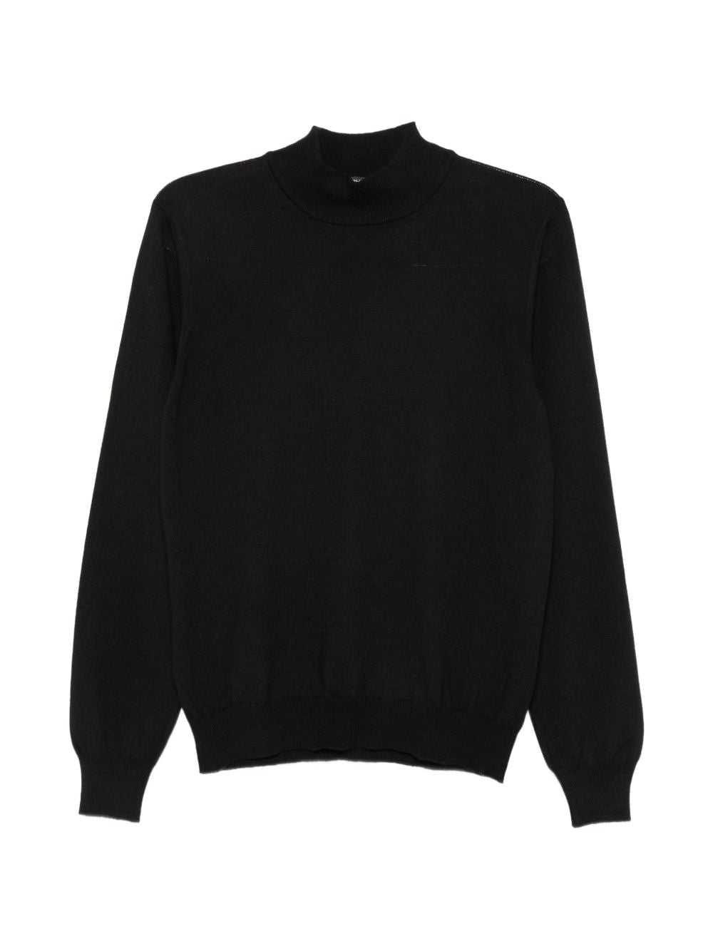 Maglia in Lana Vergine Nero LIONELGSI2601 099 TAGLIATORE 