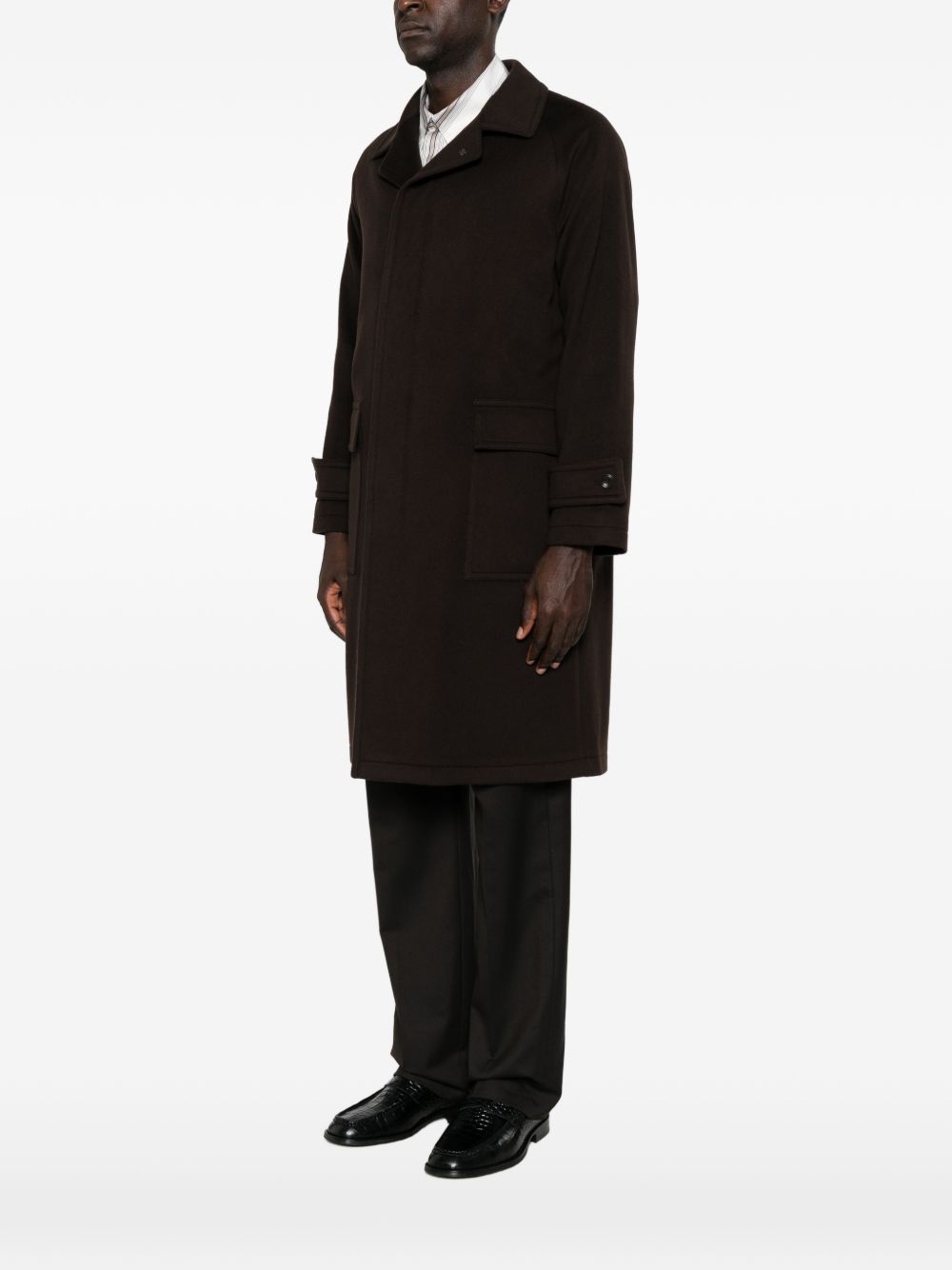 Cappotto in Lana Vergine Moro LOYDSST350001 EM940 TAGLIATORE 